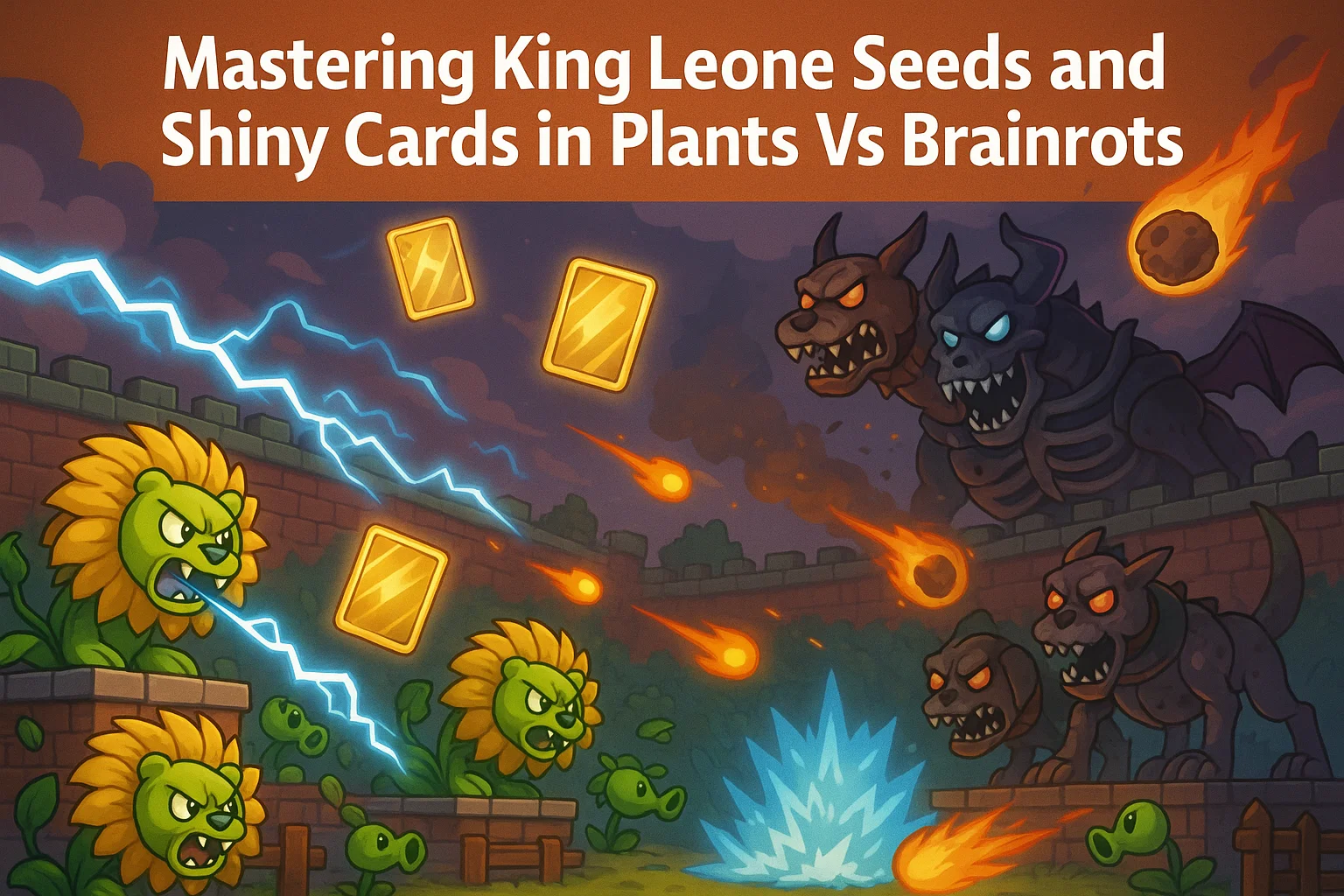 Mastering the Latest Plants Vs Brainrots Update – King Leone Seeds, Shiny Cards, and New Bosses